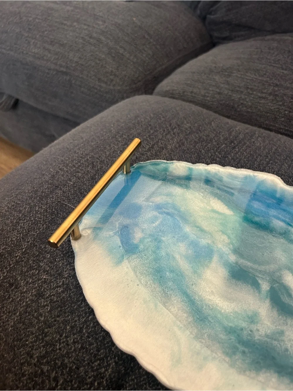 Home made stylish blue